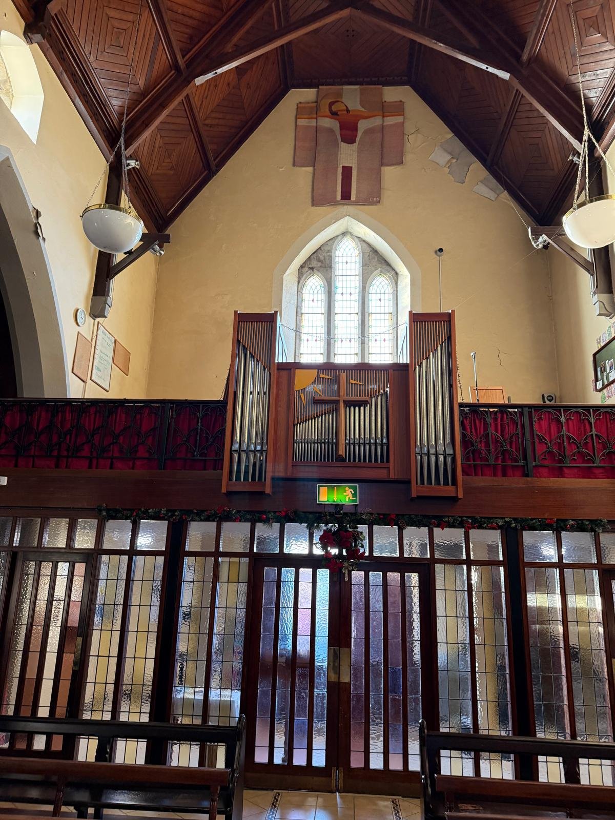 Historic pipe organ installed in Irish church